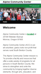 Mobile Screenshot of alpinecommunity.net